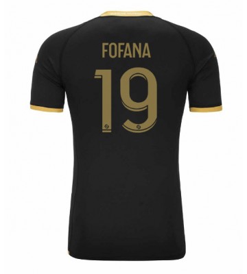 AS Monaco Youssouf Fofana #19 Replika Udebanetrøje 2023-24 Kortærmet